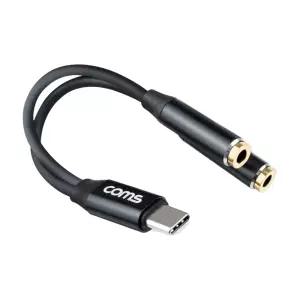 타입C 이어폰 분배기 2인 동시청취용 케이블 13cm