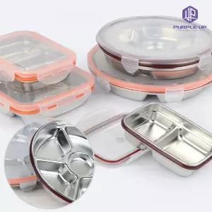 퍼플업 보관 견과류 스테인리스 분리형 반찬통 1P