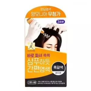 쿨샵 엘라스틴 바로짜서 간편염색 새치 염색약 새치전용염색약