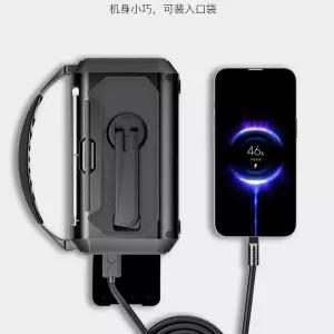 발전 라이트 자가 비상등 보조배터리 태양광 램프