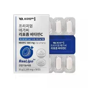 비타민마을 프리미엄 메가씨 리포좀 비타민C 30정 6박스(6개월분)