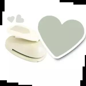 모양만들기 모양펀치 002 하트 펀칭기 R-76