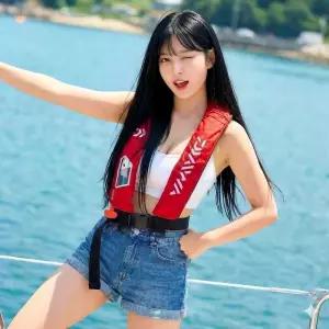 로켓터틀 다이와 구명조끼 DF-9103 레드 다이와구명조끼