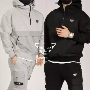 Z  다이나핏 IW 3단 헤비 반집업 후드 기모 트레이닝복 세트 - 가을 겨울 신상(남여공용)