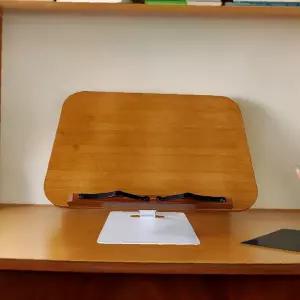 필기대 접이식 필기독서대 책받침대 독서대 다용도 책거치대 넥사랑 높이조절 원목