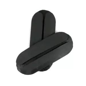 어깨눌림방지 브라끈 어깨패드 검정 여성 브래지어끈 실리콘 쿠션