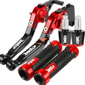 혼다 용 CBR125R CB125R CBR150R CBR250R CBR250RR 2011-2018 2017 2016 2015 오토바이 브레이크 클러치 레버 핸들 바 그립 엔드