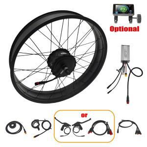 바팡 48V 750W 20/24/264.0 인치 프론트 허브 모터 휠 컨버전 키트 (팻바이크용 135mm)