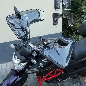 오토바이 방한 장갑 방수 기모 라이딩 오토바이 핸들 커버 겨울 바람막이 자전거 열선 전기 방풍 용품