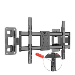 벽걸이 TV 무타공 풀모션 티비 스피커 거치대 선반형