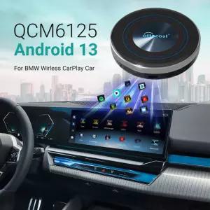 오토캐스트 I3 Ai TV 박스 BMW 호환 기아 VinFast 무선 카플레이 자동차 비디오 악세사리 온 카 어댑터