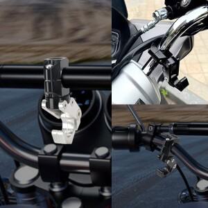 22MM 바이크 오토바이 범용 호환 짐 가방 걸이 클로우 행거  그립 헬멧 홀더 핸들바 크로스바 범퍼 훅 PCX