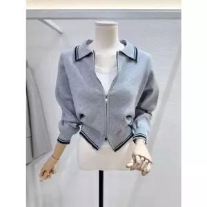 [갤러리아] [LAP]배색라인 베이직카라집업 가디건 (AS7XG172)