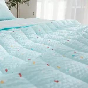 조약돌 여름 누비 이불 Q 민트 단품 시어서커 침구