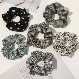 하운드 실키 헤어슈슈 스크런치 6개세트 똥머리 곱창밴드