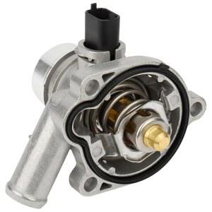 알루미늄 엔진 냉각수 온도 조절기 하우징 어셈블리(1PCS) 업그레이드. 뷰익 앙코르 2013-2020 쉐보레 크루즈 2011-2016 트랙 소닉 2013-2020에 적합. 부품 번호 25200455 55565336 902-808 55593034 교체.