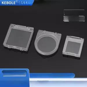 엘리베이터 버튼 보호 커버 투명 스위치 덮개 컴퓨터 본체 전원 차단 방지 양면 접착 테이프 부착 안전 보호대