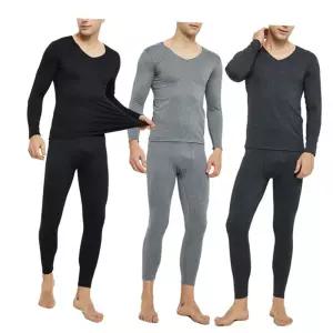 남성내복 남성 겨울 내복세트 스티치 기모 슬림 심리스 내의 1P