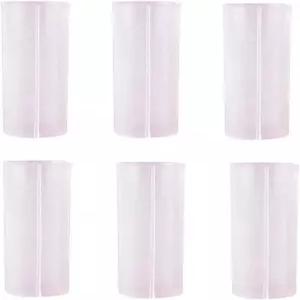 LampVPath 6PCS 18650 배터리 보호 슬리브 스페이서 홀더 컨버터(배터리 미포함) - 6팩