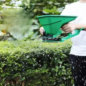 농업용 살포기 드럼 씨앗 충전식 종자 비료 분무기 휴대용 핸디 파종기 수동 농사 논밭