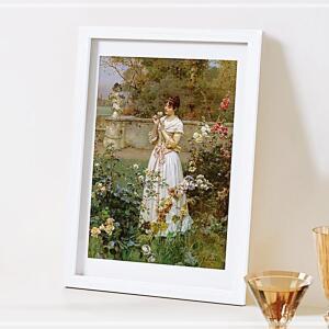 [2개구성] 글로벌티엔티 사이즈 우드 프레임 고급 A4 그림 상장 인테리어 액자 화이트 LWF4AEAA