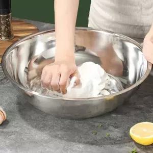 주방 믹싱 볼 가정용 업소용 베이킹 스텐 믹싱 볼 요리 반죽 설거지통 샐러드 양푼이
