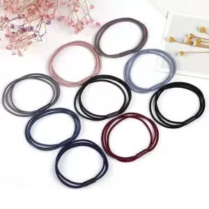 [OPK] 심플 기본 무매듭 세줄 헤어 머리끈 헤어악세사리