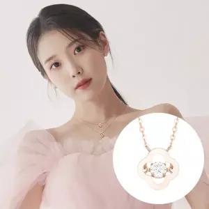 [제이에스티나] CLOVIA 14K 목걸이 (JJCLNQ3BS150R4420