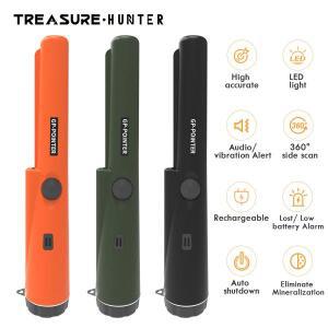 보물 꾼 GP 포인터 전문 휴대용 금속 탐지기 파인더 핀 Pinpointing 방수 360 측면 스캔