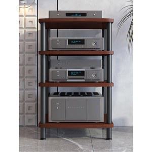 콘솔 오디오랙 장비 보관 거실 이동식 거실장 받침대 원목 올블랙 가구 모듈 게임 고급