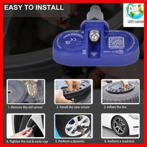 타이어 압력 모니터 센서 Tesla Model 3 Y S X 2020-2024 용 BLE Bluetooth TPMS 대체 1490701 -01-B