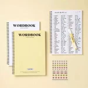 [문구] 베이직 워드북 B5 4단형 영단어장 사무용품