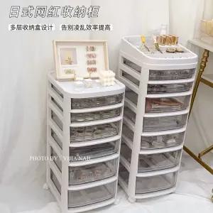 이동식 화장대트롤리 메이크업 화장대 정리함 수납 카트