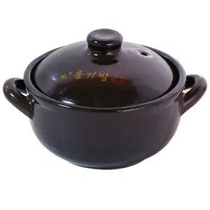옹기방 계란찜 사기 가정용 황토 내열냄비찜기