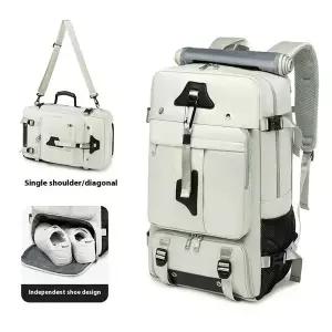 호환 60-80L 야외 여행 가방 대용량 18인치 노트북 가방 배낭 다기능 방수 배낭 야외 하이킹