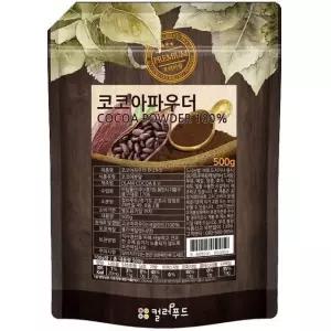 코코아 파우더 무가당 딥초코 가루 핫초코 분말 500g