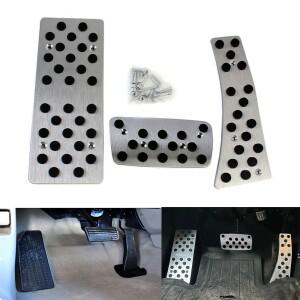 혼다 시빅 2006-2011 LHD 알루미늄 페달 커버 세트 가속 브레이크 풋레스트 ATMT 자동차 액세서리