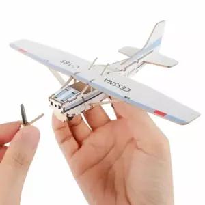 조립 목재 미니 경비행기 완구 세트종이조립키트 장난감 집콕놀이 혼자놀기 콕취미 만들기