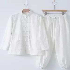 개량 한복 생활 바지 스님 법복 모시 가을 옷 세트 린넨 삼베