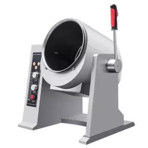 웍 기계 회전 볶음밥 냄비 업소용 고기 자동 조리기 교반기 주방 요리