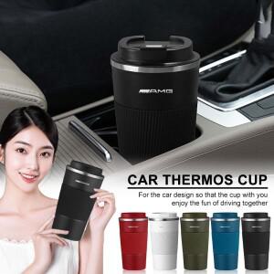 510ml 스테인리스 스틸 커피 텀블러 보온병 머그컵 메르세데스-벤츠 A200 A180 W177 CLA GLA AMG A C E CLS