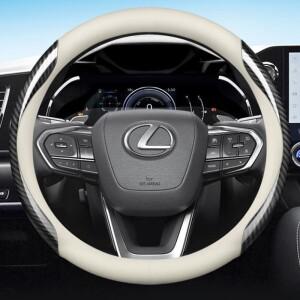 렉서스 RX 400h TX350 LX600 LS400 UX250h NX ES CT200h 자동차 스티어링 휠 커버 액세서리