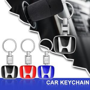 혼다 메탈 신형 엠블럼 스타일 키링 1개 시빅 CRV 어코드 무겐 프렐류드 핏 시티 CRZ CRX 재즈 D 시리즈 B