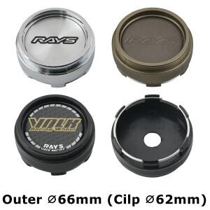 1세트4개 OD 66MM  ID 림 캡 RAYS VOLK VR GRAM 로고 휠 센터 커버 허브 스포츠카 타이어 액세서리