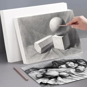 두꺼운 다목적 드로잉 페이퍼 8K 4K A4 트레이싱 구아슈 수채화 마커 아트 페인팅 북 특별히 설계됨