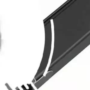 호환  1PCS 알루미늄 프레임 유리 도어 힌지 욕실 주방 와인 찬장 신발장 옷장 책장 디스플레이 가구