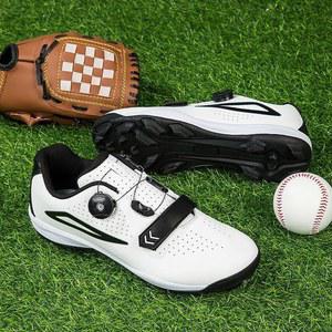 클래식 야구화 남성용 착용 신발 코트 야외 미끄럼 소프트볼 방지 잔디 남성 가능한