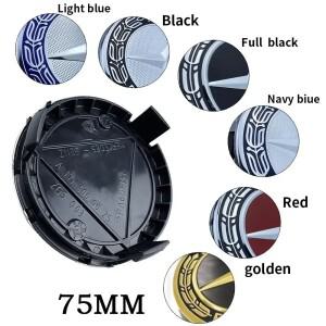 40개 75mm 7.5cm 메르세데스 벤츠 W202 CLK 센터 휠 허브 캡에 완벽하게 맞는 로고