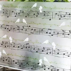 창문 시트지 창문데코 디자인 사생활 유리창 시트지 가림막 베란다 인테리어 오피스 꾸미기 아이 음악 욕실