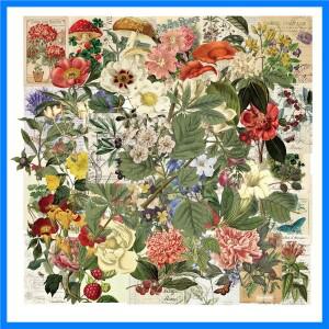 50Pcs 식물 스티커 낙서 스티커 물병 노트북 전화 자전거 수하물 케이스 스케이트 보드 어린이 성인 스티커